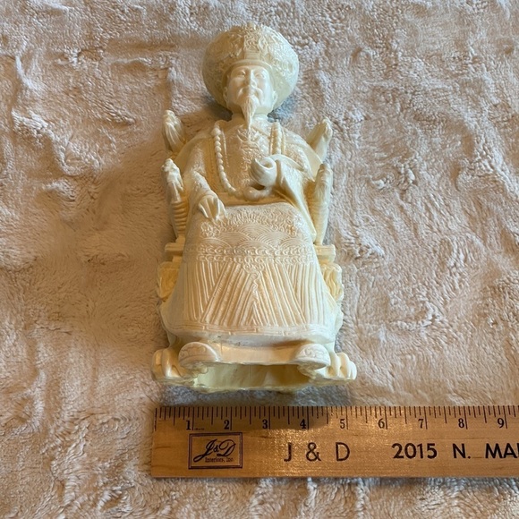 Chinese Asian Ivory Statue Man - Picture 5 of 5